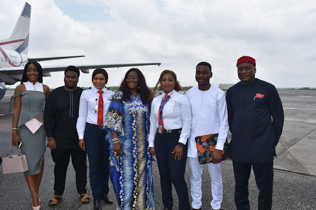 Air Peace all-female flight gets rousing ovation in Lagos, Abuja, Owerri