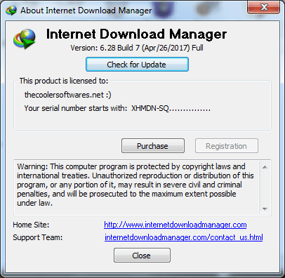 Internet Download Manager IDM 6.28 Build 7 โปรแกรมช่วยดาวน์โหลด ถาวร