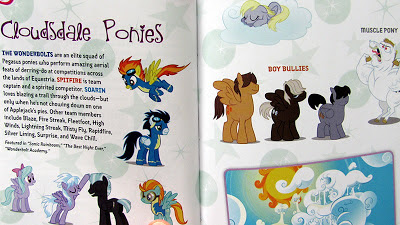 Cloudsdale ponies character guide