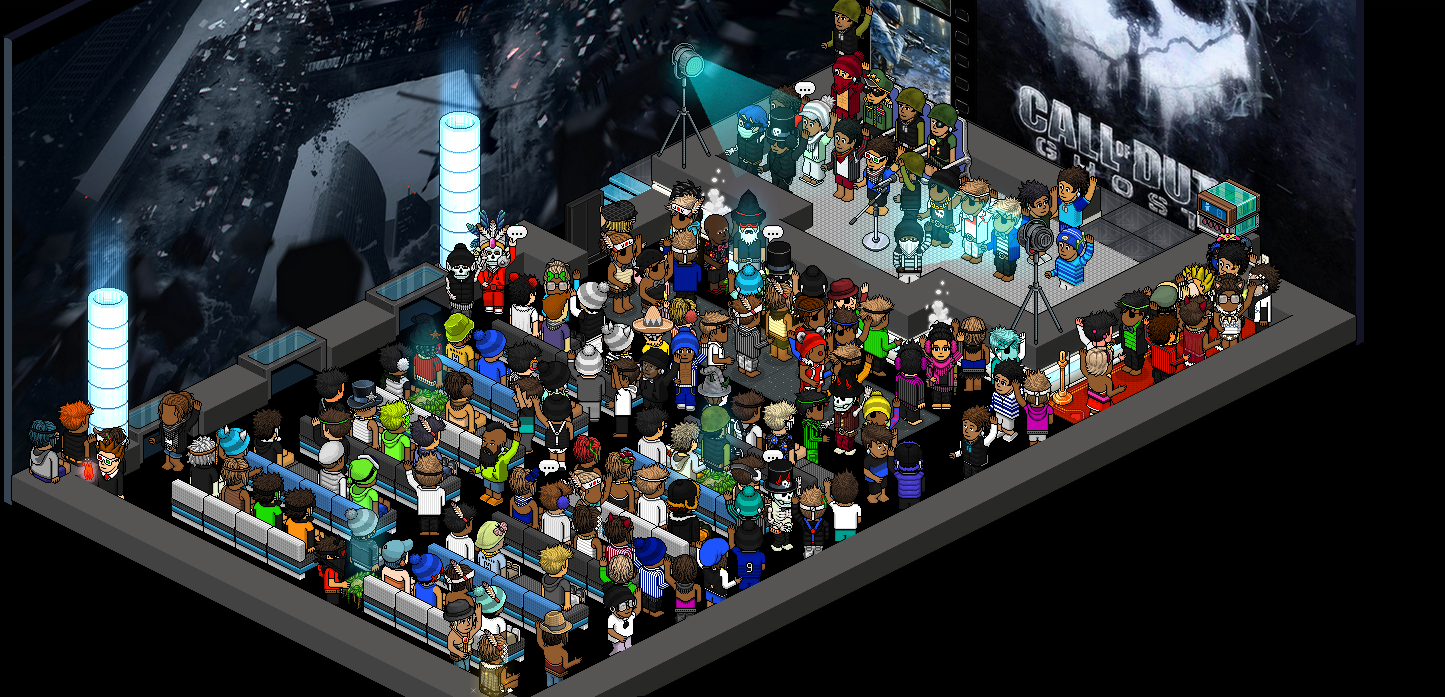 Habbo Alpha Newspapers: Call Of Duty sur Habbo alpha!