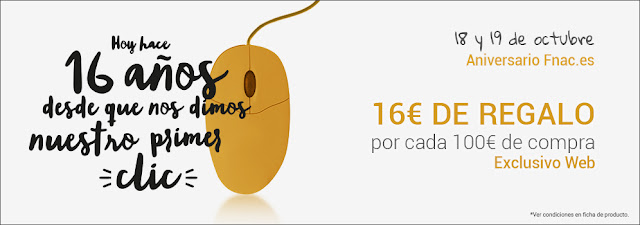 Mejores ofertas 16 años de Fnac.es