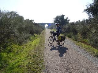 Inicio del Camino Natural de la Vía Verde de la Jara