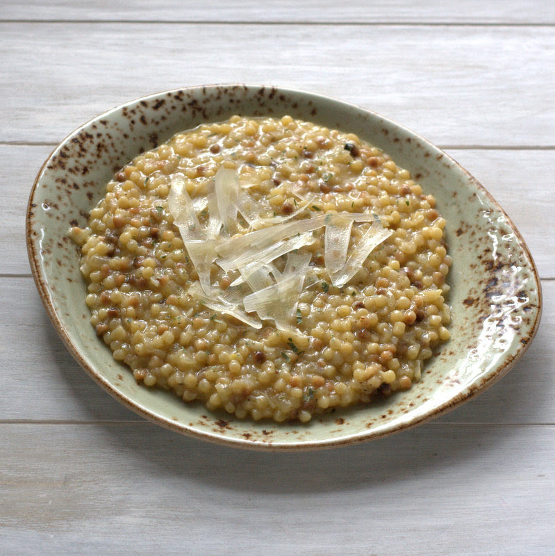 bushcooks kitchen Risotto mit Fregola Sarda