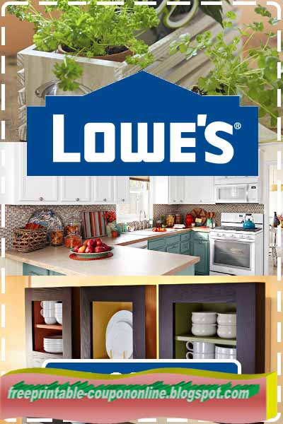 Lowe's home improvement coupons 2018