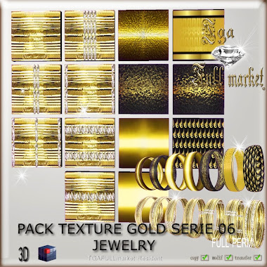 PACK TEXTURE GOLD SERIE 06 JEWELRY