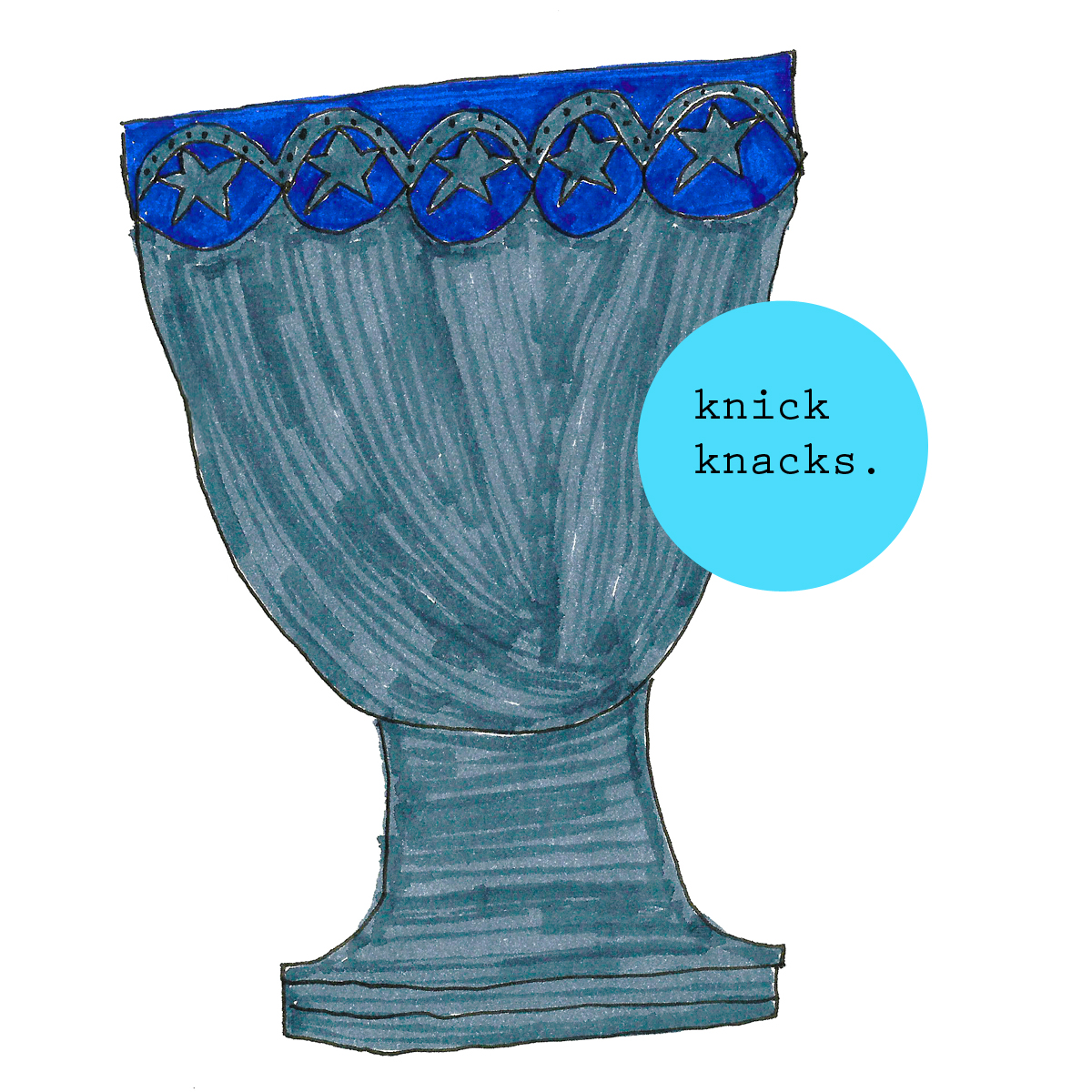 Afternibbin knick knacks