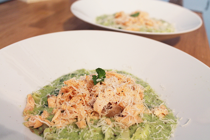 Asparagus & Pea Tagliatelle