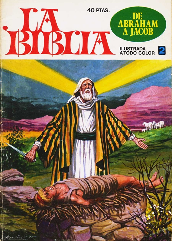A BÍBLIA EM QUADRINHOS 02 DE ABRÃO A JACOB-EM ESPANHOL