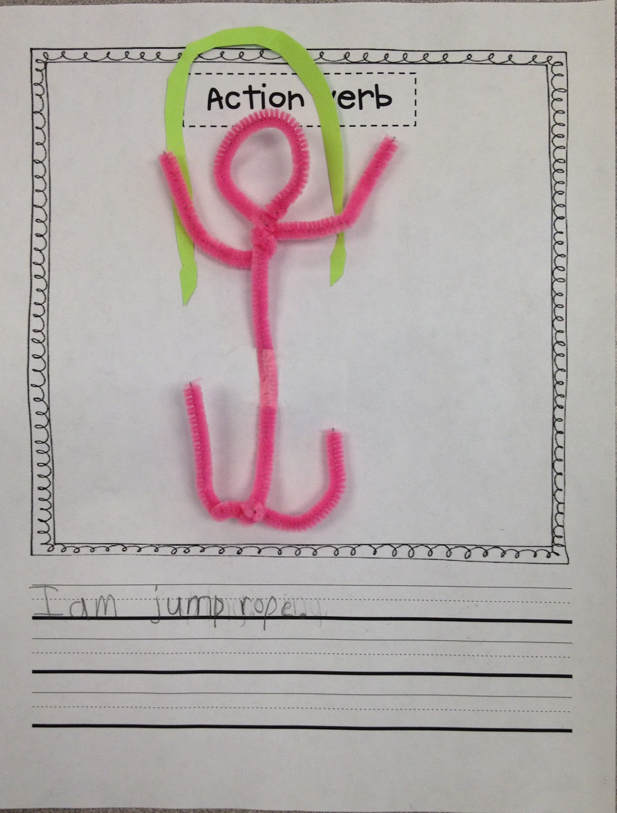 A Tale of 2 First Grades Verb, Verb, Verb....Verb is the WORD! FREEBIE