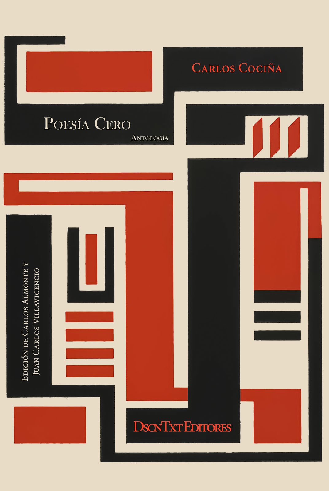 Poesía Cero, de Carlos Cociña. Edición de Almonte y Villavicencio