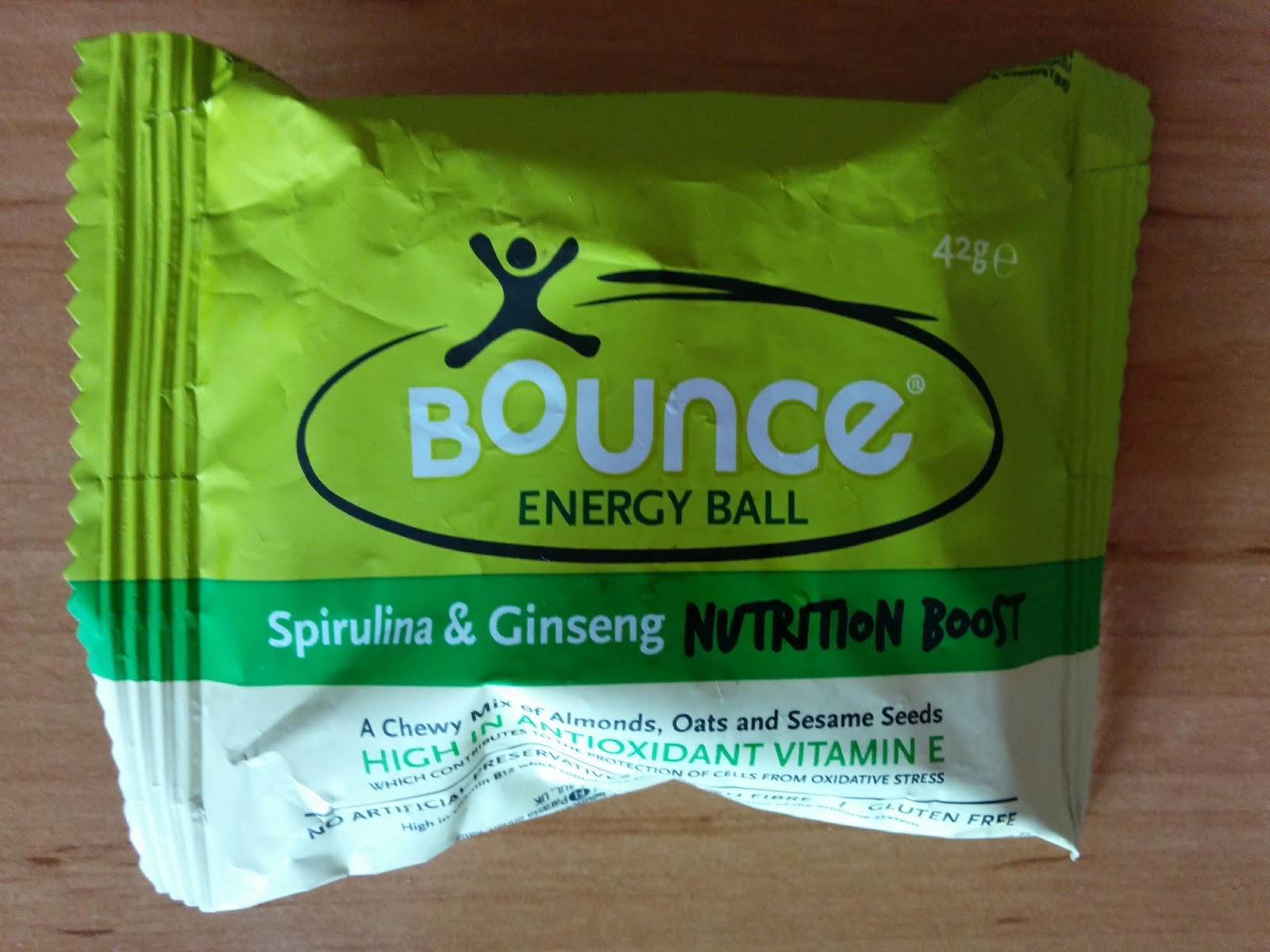 The Excited Eater Bounce Energy Ball Sprirulina and Ginseng Review