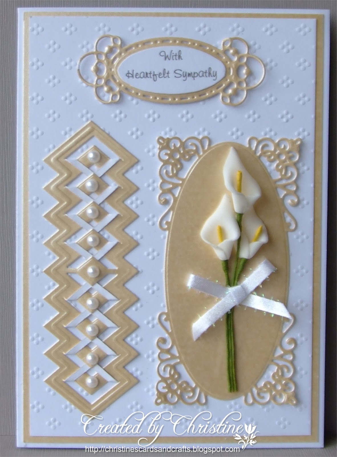 Christine&rsquo;s Cards and Crafts: Condolence Card