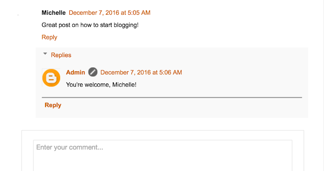 blogger comments