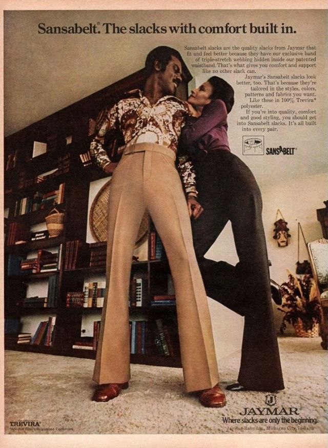 Young Man’s Mood: Vintage Sansabelt Slacks Ads From the 1960s and 1970s ...
