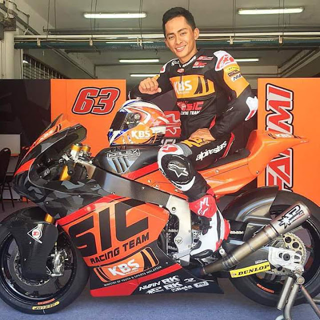 zulfahmi kembali ke moto2 motoGP Malaysia 2018