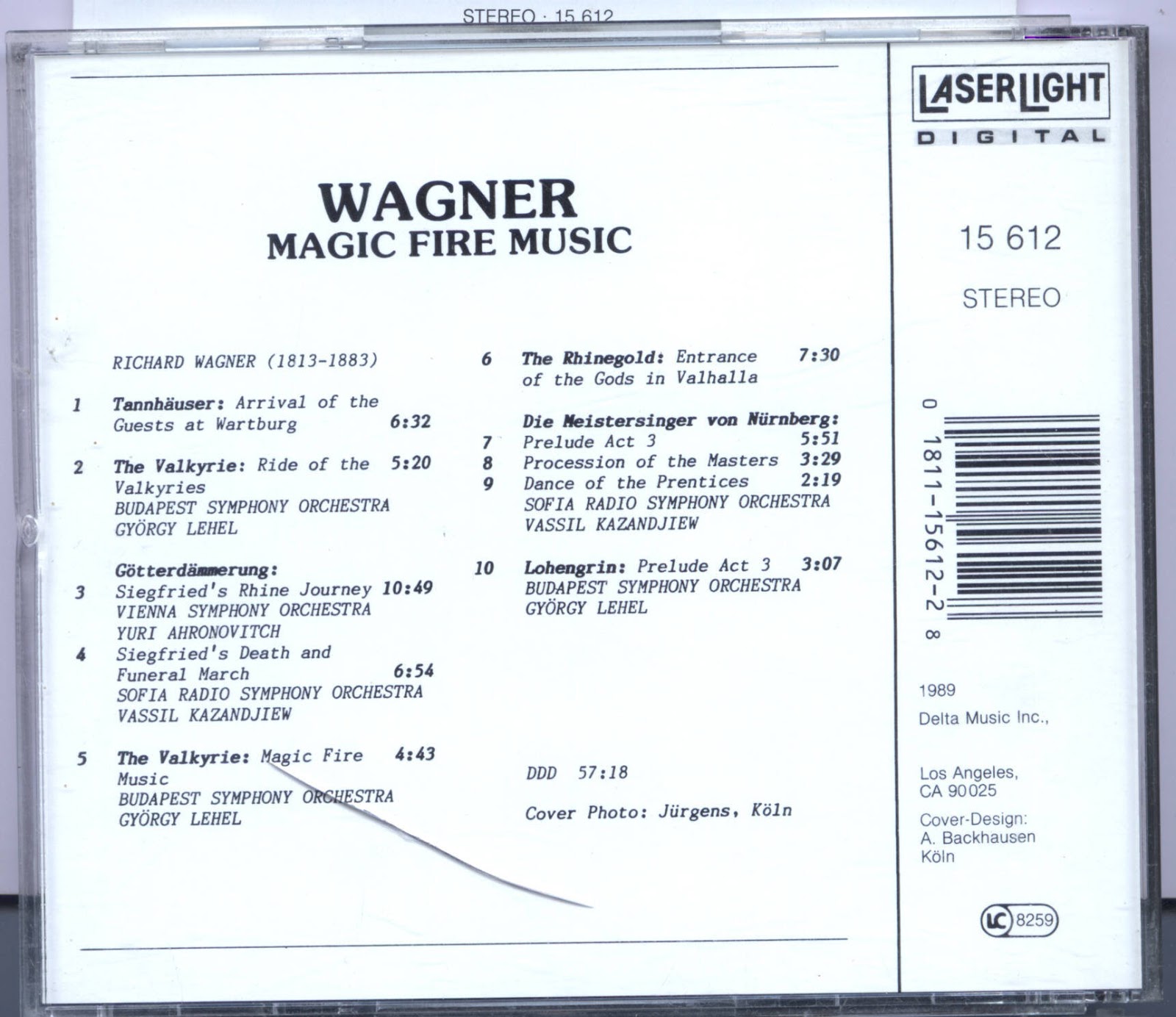 CD Wagner- Magic Fire Music Tra-wag