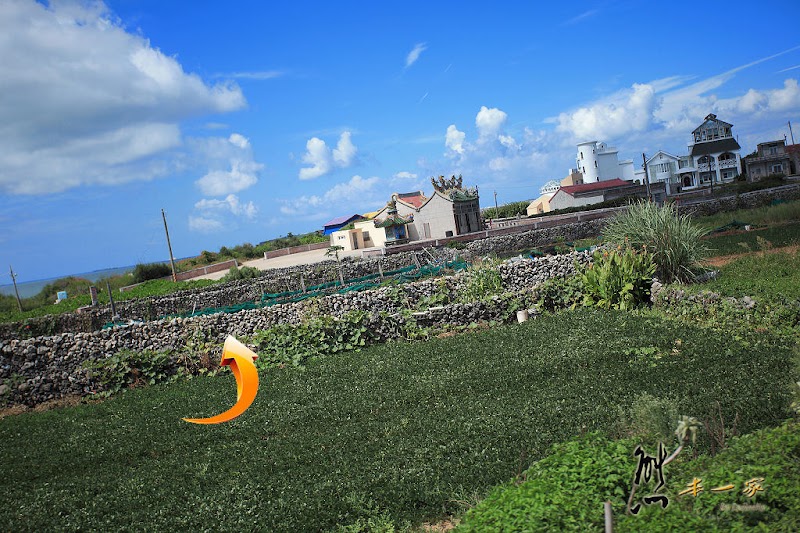 西嶼落霞|西嶼燈塔|漁翁島燈塔|咾咕石牆