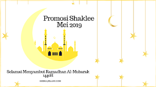 Promosi Shaklee Mei 2019