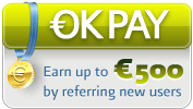 Sign up for OKPAY and start accepting payments instantly.