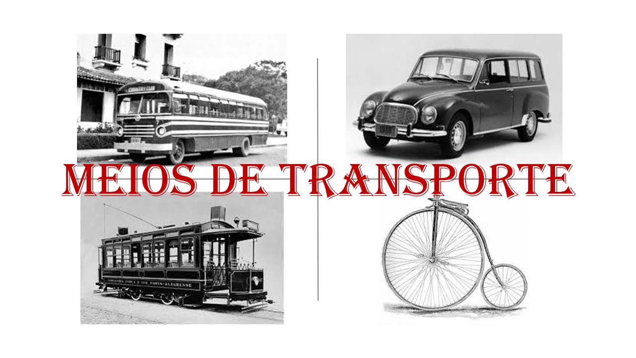 Meios De Comunicação E Transportes Meios De Transporte No Mundo