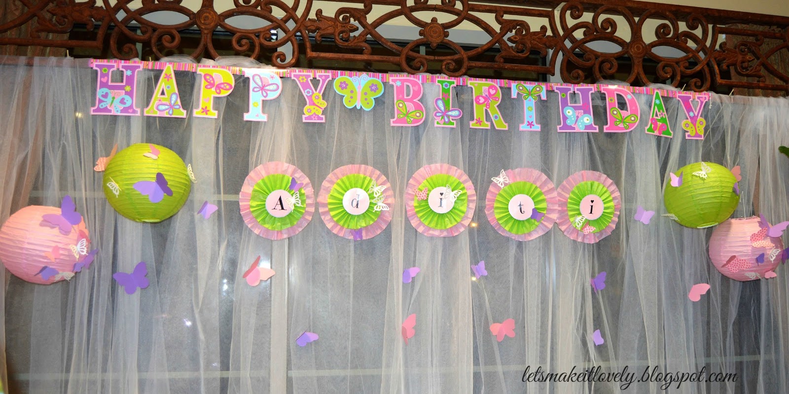 Let's make it lovely: DIY Butterfly Themed Birthday Party