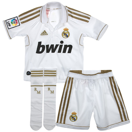 equipación Real Madrid 2012 niño
