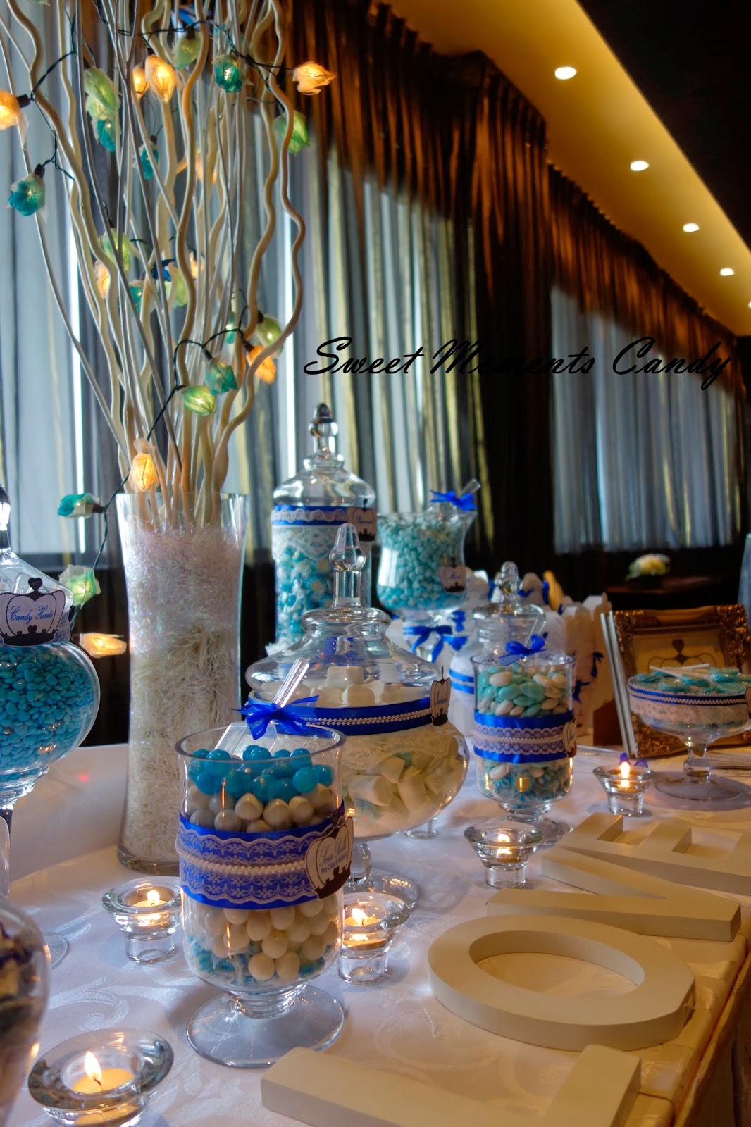 A Reception to Remember A Royal (Blue) Wedding!