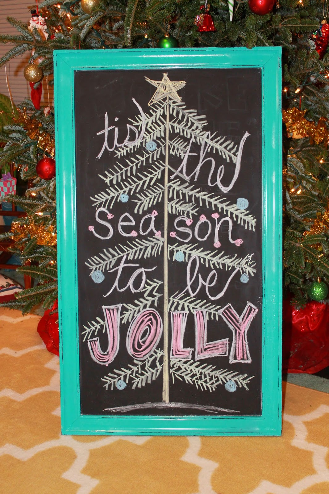 PolkaDotty Place Christmas Chalkboards