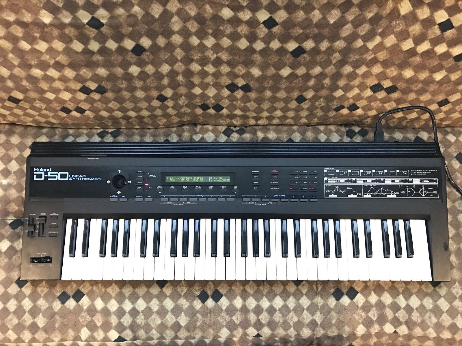 MATRIXSYNTH Roland D50 Synthesizer