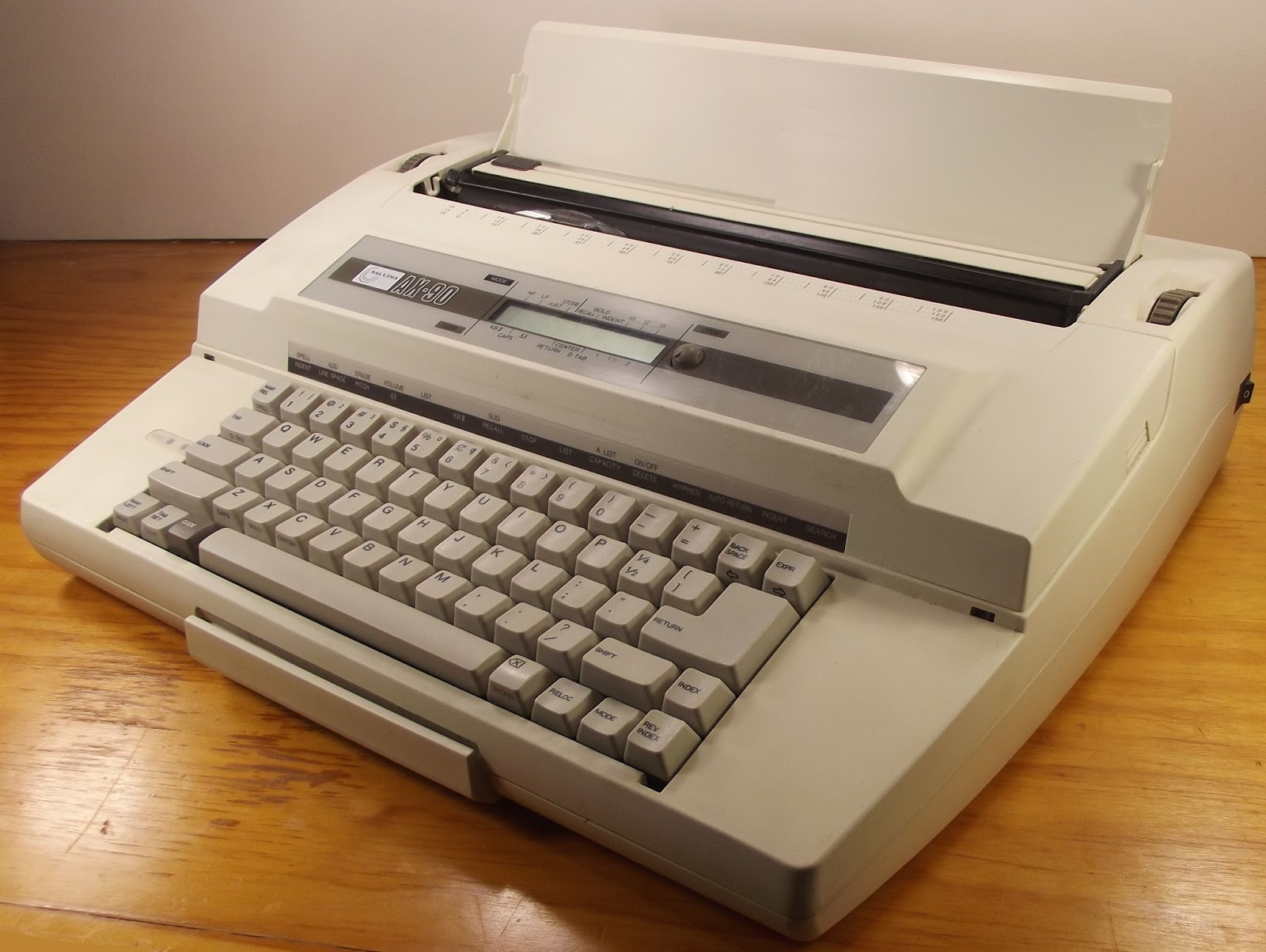 oz.Typewriter Flight of Wedges (Electronic Typewriters)