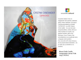 Cristina Santander en el Museo Caraffa