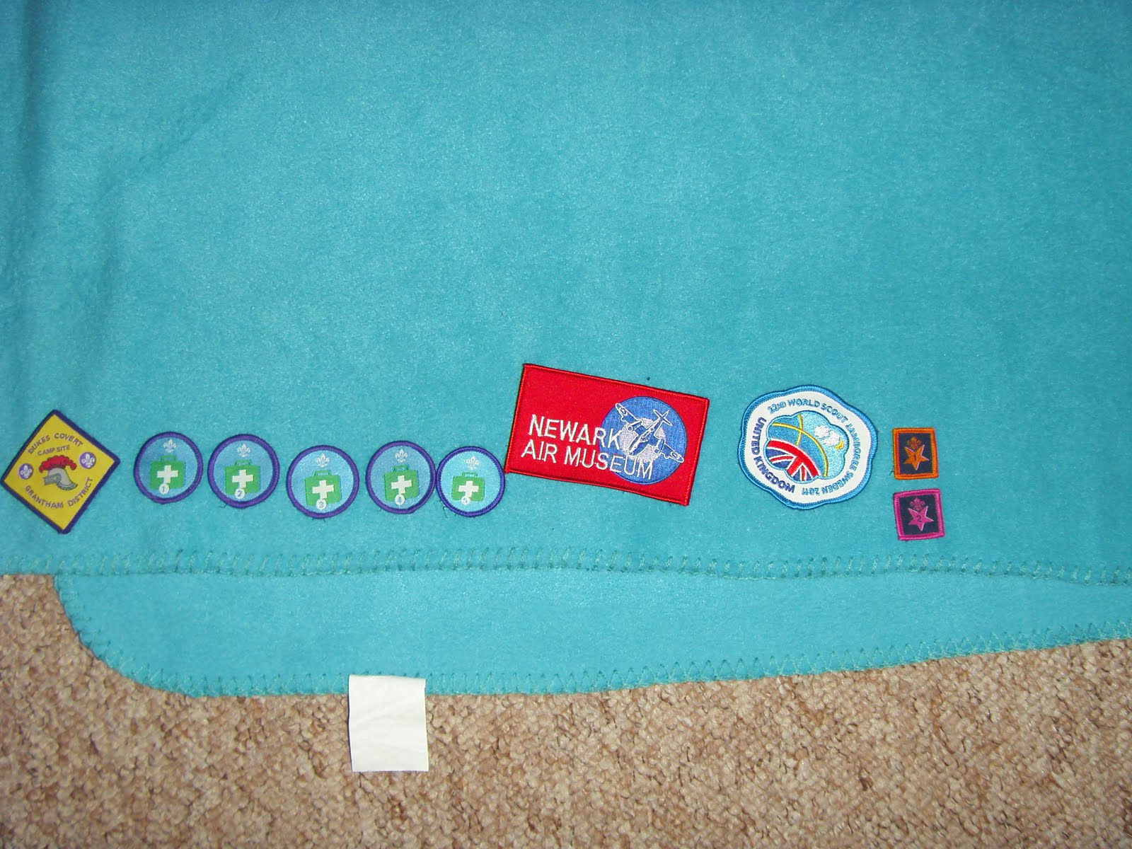 About me and my life Scout blanket