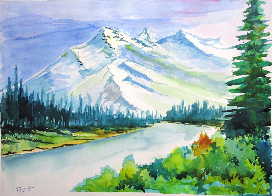Mountain Pictures: Mountains Painting