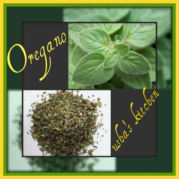 USHA'S KITCHEN Oregano is a well loved cooking herb.