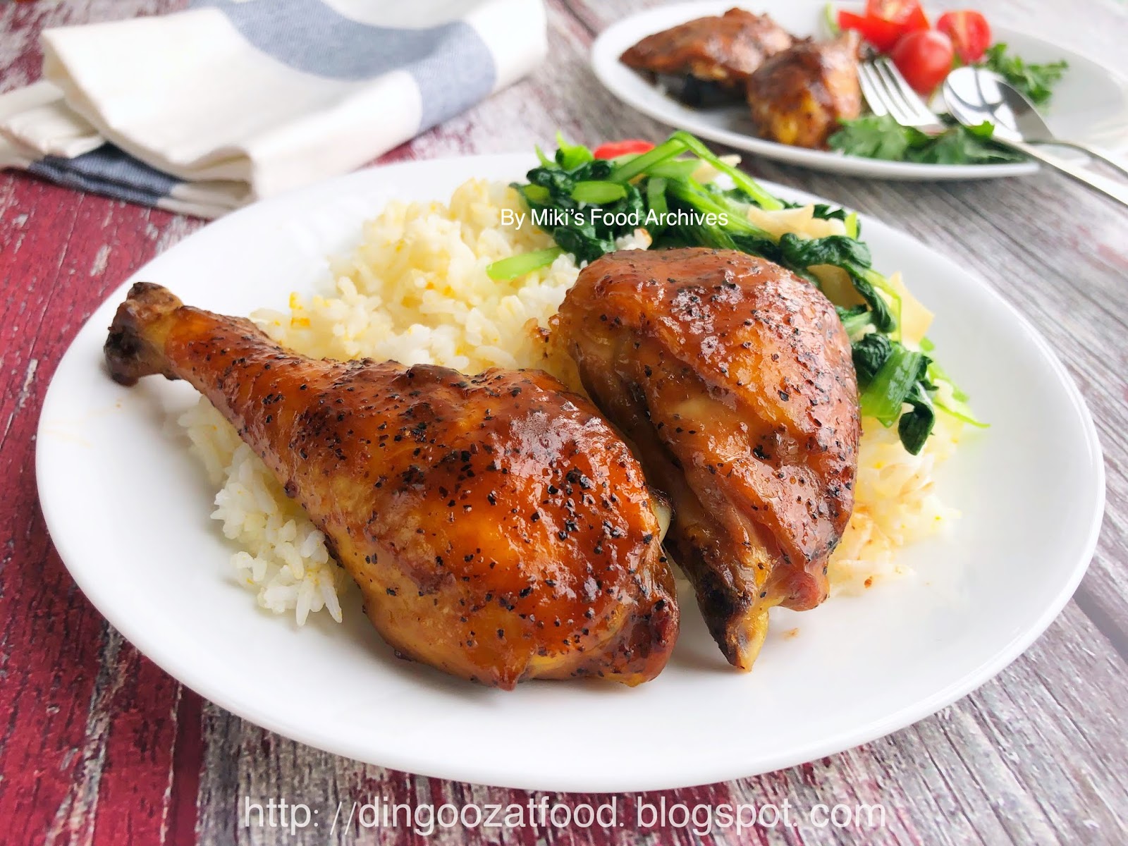 Miki's Food Archives Black Pepper Roast Chicken 黑胡椒烤鸡腿