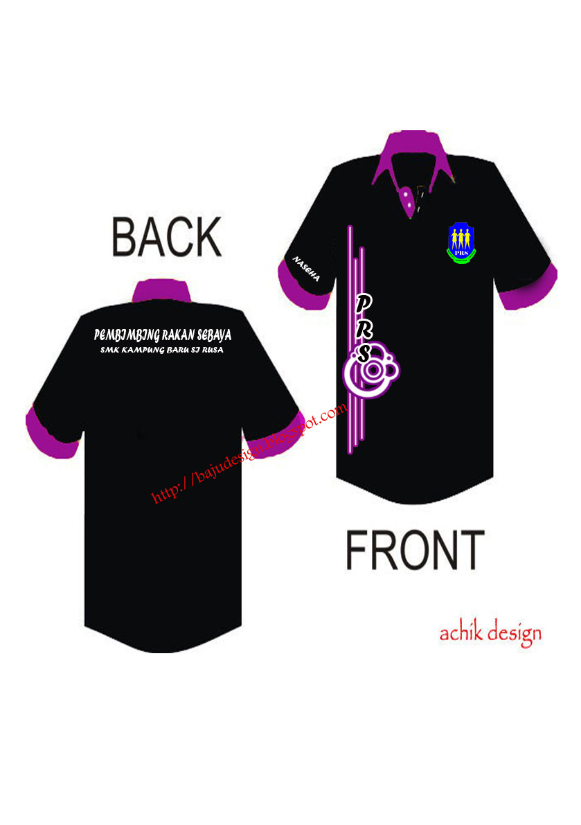Prs pembimbing rakan sebaya korporat tengok warnanya depan BaJu DeSiGn: PRS SMK Kg Baru Si Rusa