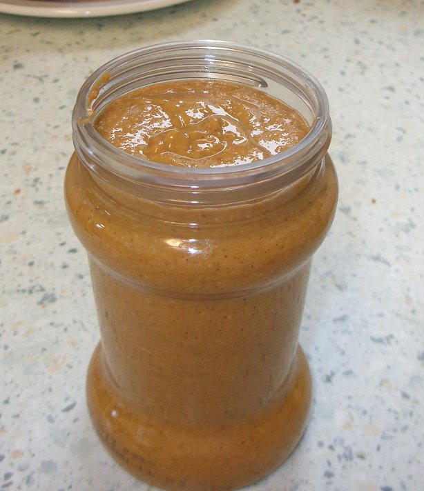 Jenny Eatwell's Rhubarb & Ginger Home made Dry Roasted Peanut Butter!