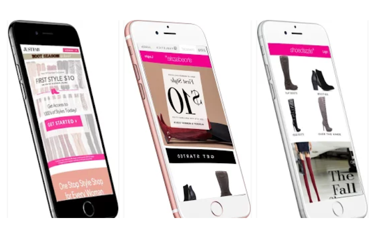 shoedazzle mobile site