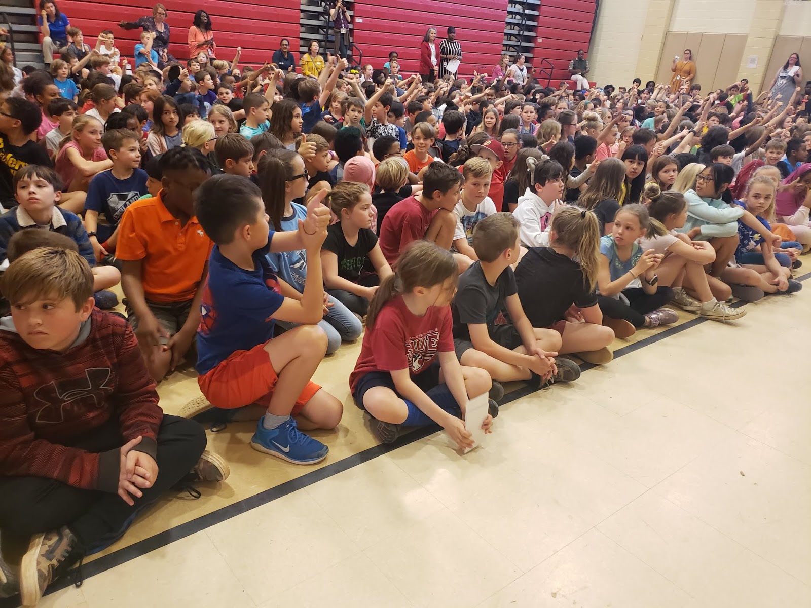 Mrs. Sanders 5th Grade Class Friday, April 12th