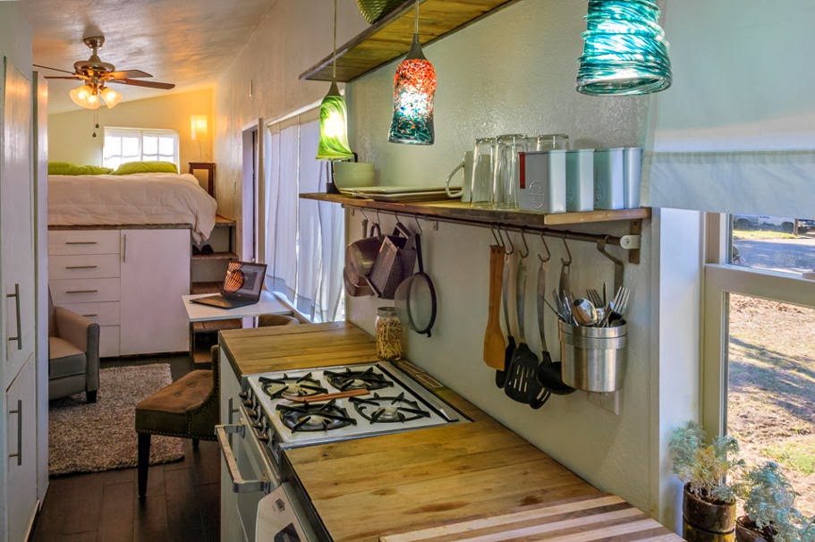 Miranda's Blog Tiny House on Wheels without the loft