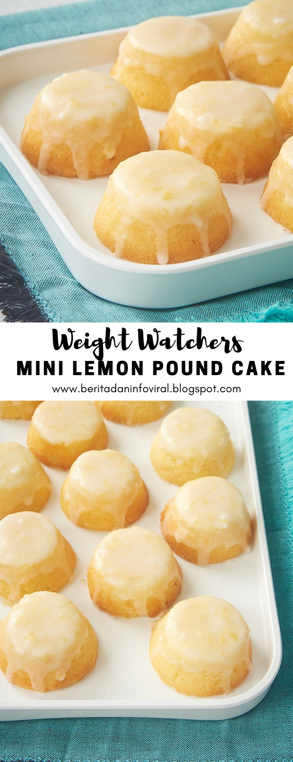 Weight Watchers Mini Lemon Pound Cake - Viral Recipes
