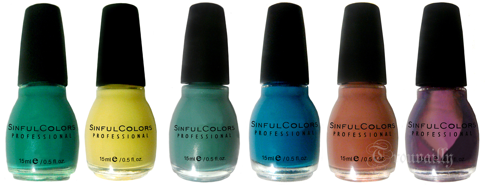 Sinful Colors Professional Nail Polish, Blue By You - wide 6
