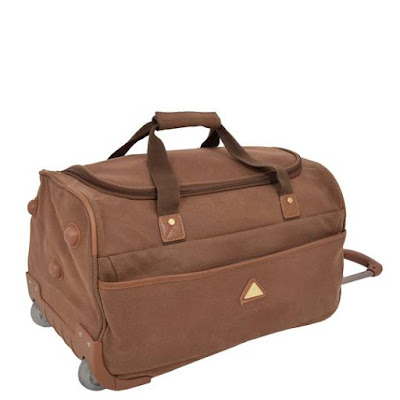 mens leather holdall bag