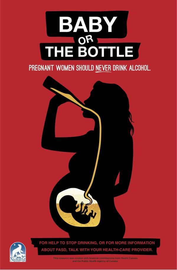 The Ethical Adman: Provocative Nunavut FASD posters have a ...