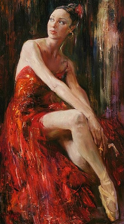 Beautiful Paintings By Russian Painter-"Anna Vinogradova" 1975