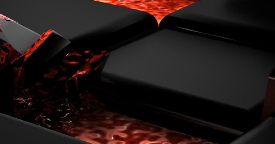 Red and Black 3D Creative Design HD iPhone 7 and iPhone 7 Plus