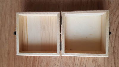 Embellished wooden box Embellished wooden box