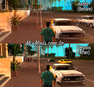 gta vice city mod disable sharp trails blur skygfx ps2 pc