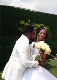 taiwo oyebanjo white wedding pictures