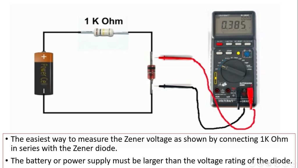 Life Begins at Forty How to measure Zener Diode voltage